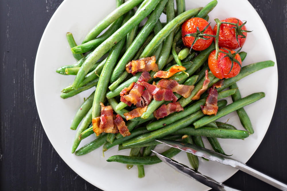 Green Bean and Bacon Salad