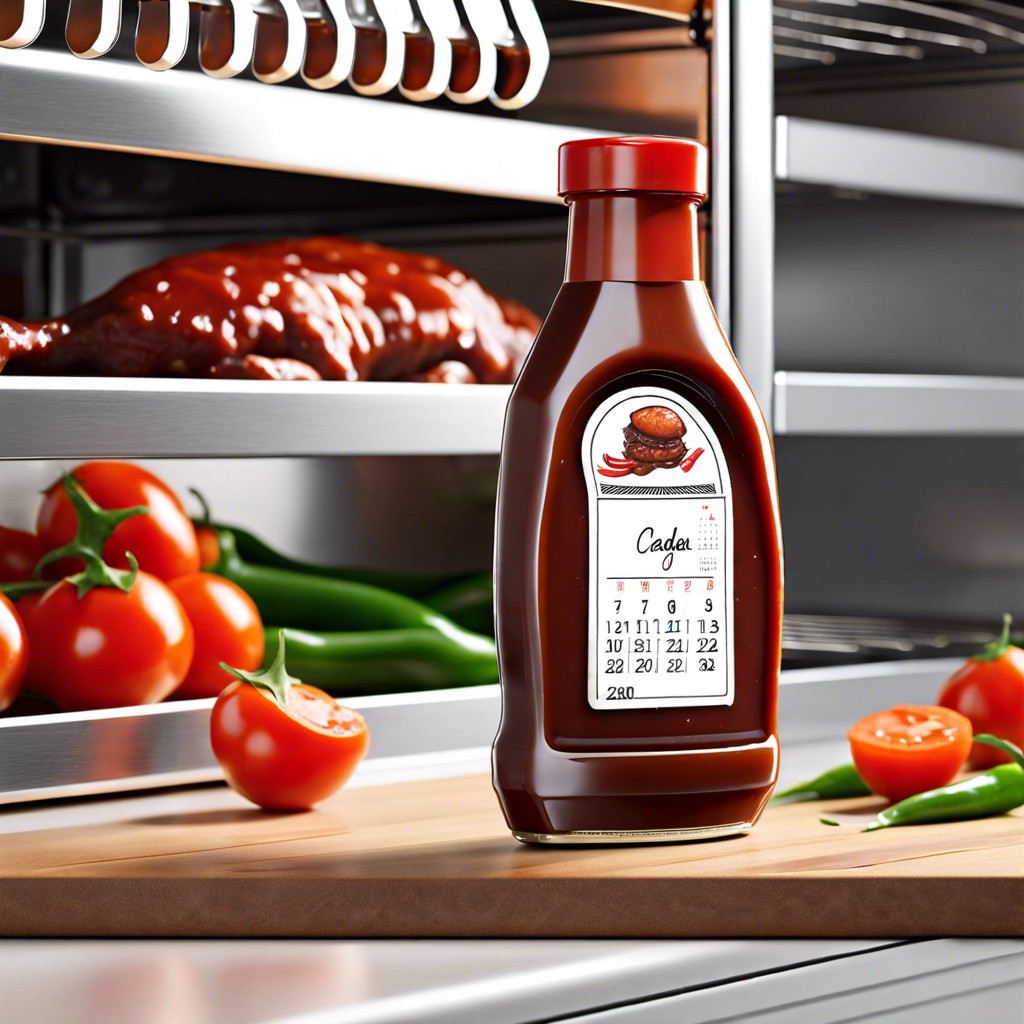 bbq sauce shelf amp fridge life expectancy