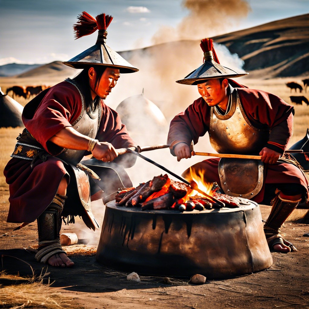 historical roots of mongolian bbq