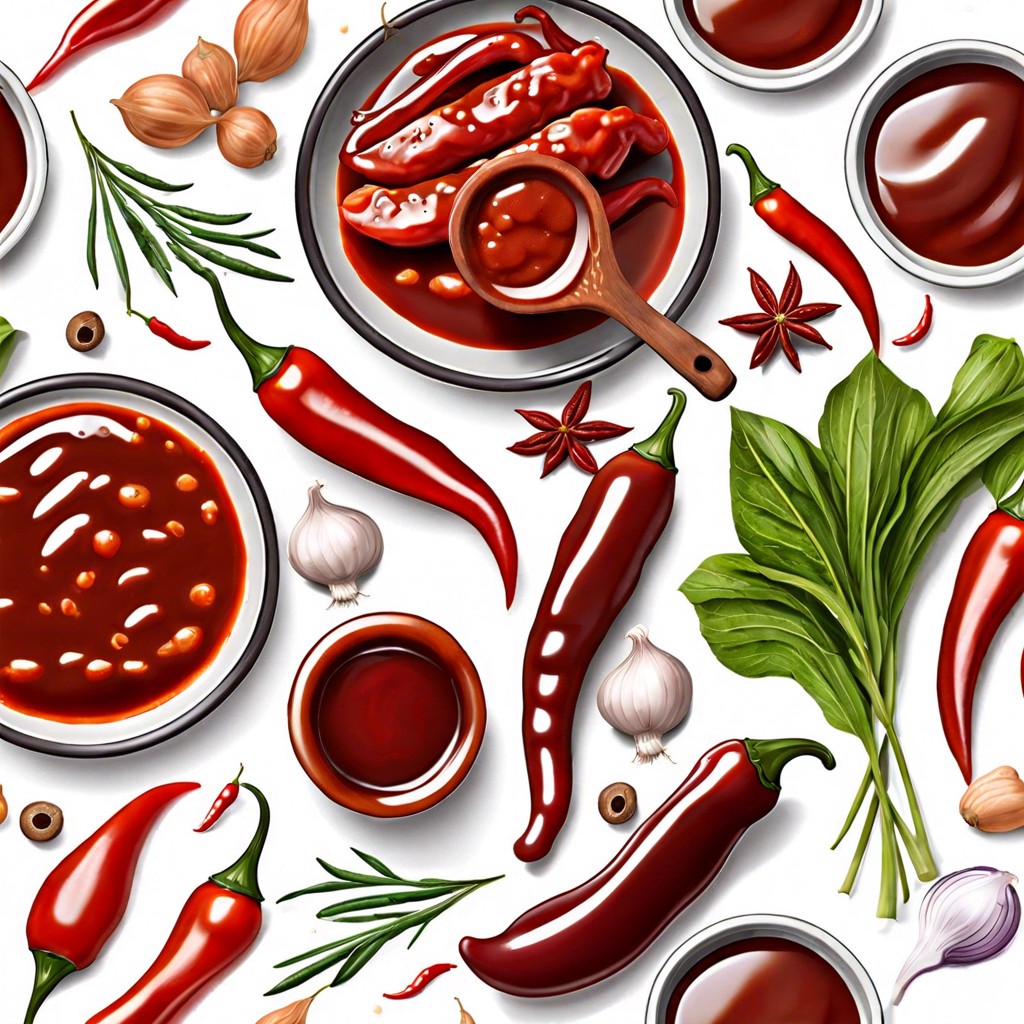 ingredients for spicy bbq sauce
