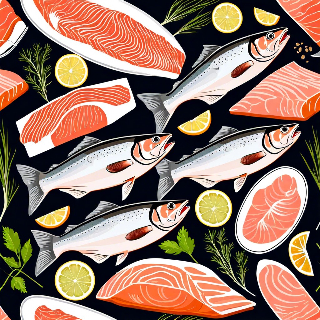 types of salmon to choose from